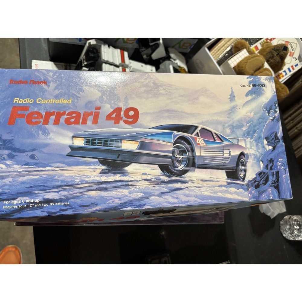 RADIO SHACK FERRARI TESTAROSSA‎ 49 Car Controller Box UNTESTED